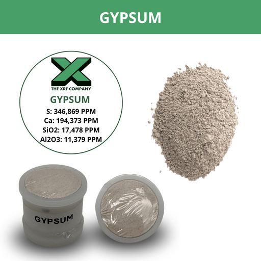 Certified Reference Material - Gypsum Rock  - Sulfur Calcium Ore