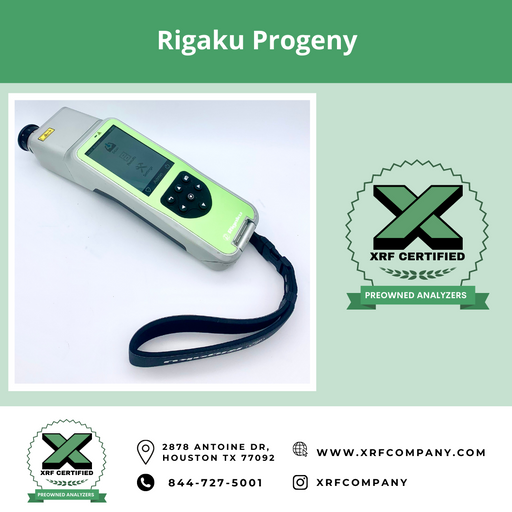 Lease to Own Rigaku Progeny Analyzer For Plastics & Polymer Recycling Sorting & Identification