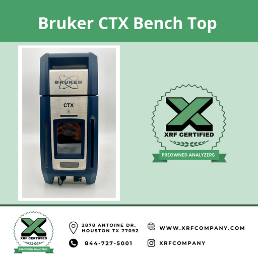 Mudlogging & Geology BenchTop XRF Analyzer - Bruker CTX (SKU #712)