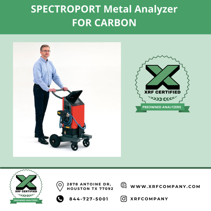 Lease to Own SPECTROPORT Metal Analyzer  FOR CARBON