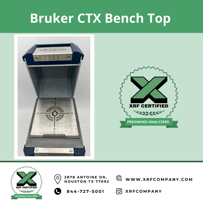 Mudlogging & Geology BenchTop XRF Analyzer - Bruker CTX (SKU #712)