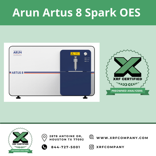Lease to Own XRF Company Arun Artus 8 Bench-top Analyzer for Iron + Aluminum+ Copper Alloys