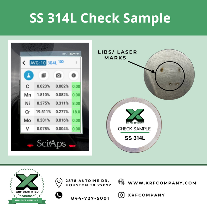 Lease to Own XRF Company SciAps Handheld LIBS LASER Analyzer & PMI Gun for PMI Testing of Carbon Steel + Low Alloy Steel + Stainless Steel + Analysis of Carbon Equivalency + Weldability + L-Grade Stainless (SKU #208)