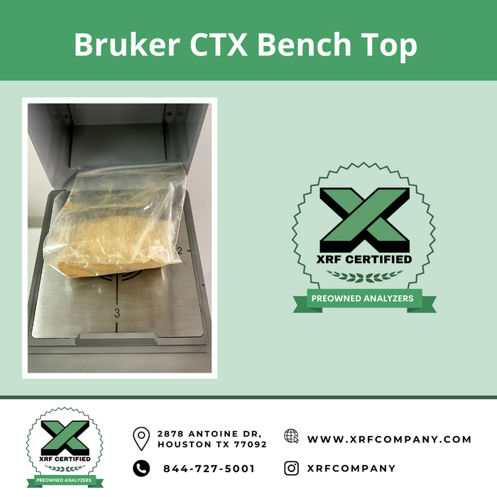 Mudlogging & Geology BenchTop XRF Analyzer - Bruker CTX (SKU #711)