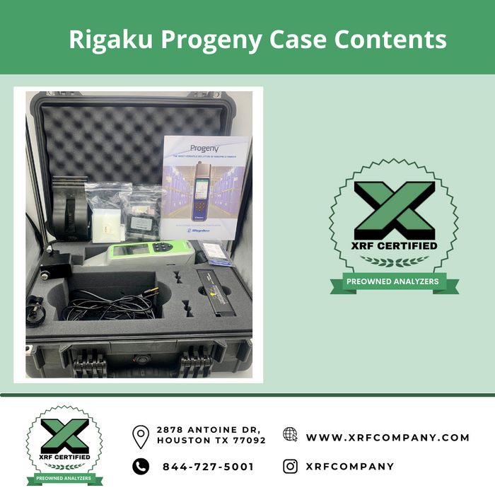 Lease to Own Rigaku Progeny Analyzer For Pharma