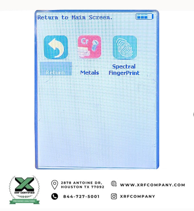 Lease to Own Thermo Niton XL2 980 Handheld XRF Analyzer GUN for PMI Testing & Scrap Metal Sorting:  Stainless & Low Alloy Steel + Nickel + Titanium + Cobalt + Copper Alloys + Aluminum + Light Elements + Standard Alloys (SKU #861)