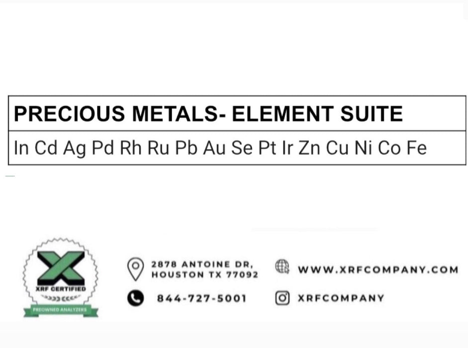 Thermo Niton XL2 980 Handheld XRF Analyzer GUN for PMI Testing & Scrap Metal Sorting:  Stainless & Low Alloy Steel + Nickel + Titanium + Cobalt + Copper Alloys + Aluminum + Light Elements + Standard Alloys (SKU #801)
