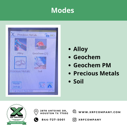 XRF Company Certified Preowned - Used Handheld XRF Analyzer Olympus Innov-X DP 4000 For Standard Alloy +  Precious Metals + Geochem + Geochem PM + Soil