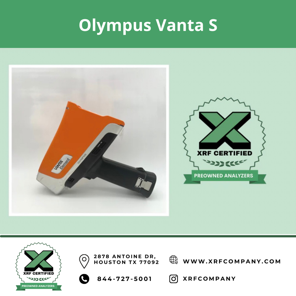 XRF Company CPO Olympus Vanta S Handheld XRF Analyzer For Alloy Plus + Precious Metals (SKU #664)