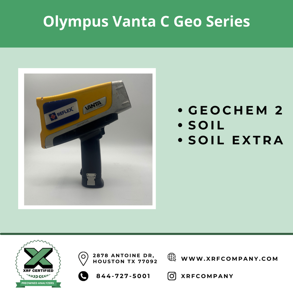 Lease to Own Olympus Vanta C Geo Series Geochem 2 + Soil + Soil Extra (SKU #677)