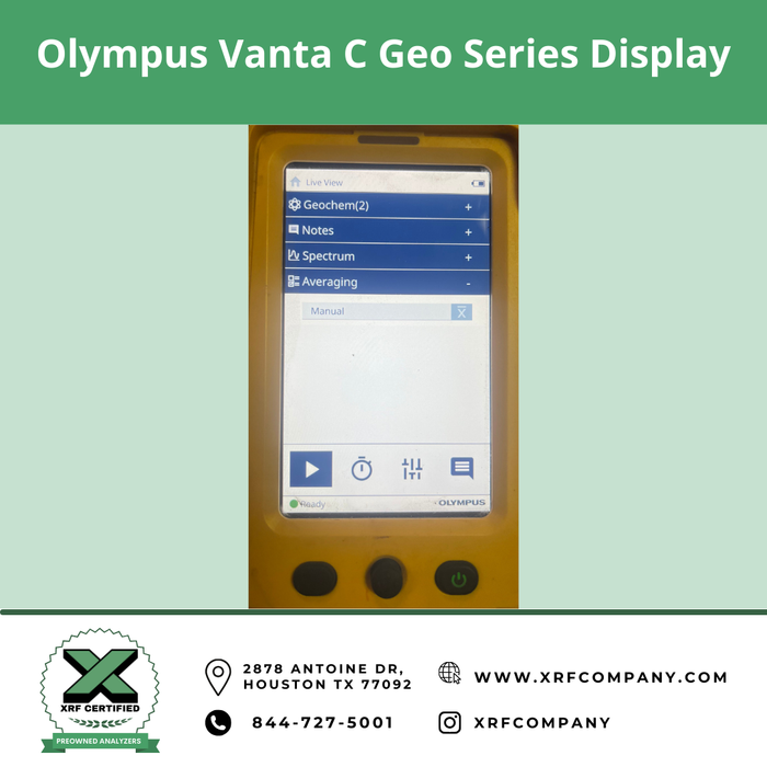 Lease to Own Olympus Vanta C Geo Series Geochem 2 + Soil + Soil Extra (SKU #677)