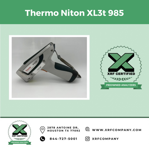 Lease to Own Thermo Niton XL3T 985 Used Alloy Plus (SKU #835)