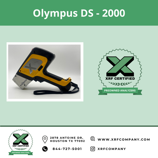 Lease to Own XRF Company Certified Preowned Used Handheld XRF Analyzer Olympus Delta DS - 2000 Alloy Plus  (SKU #644)