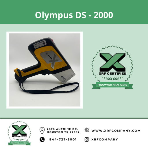 Lease to Own XRF Company Certified Preowned Used Handheld XRF Analyzer Olympus Delta DS - 2000 Alloy Plus  (SKU #645)