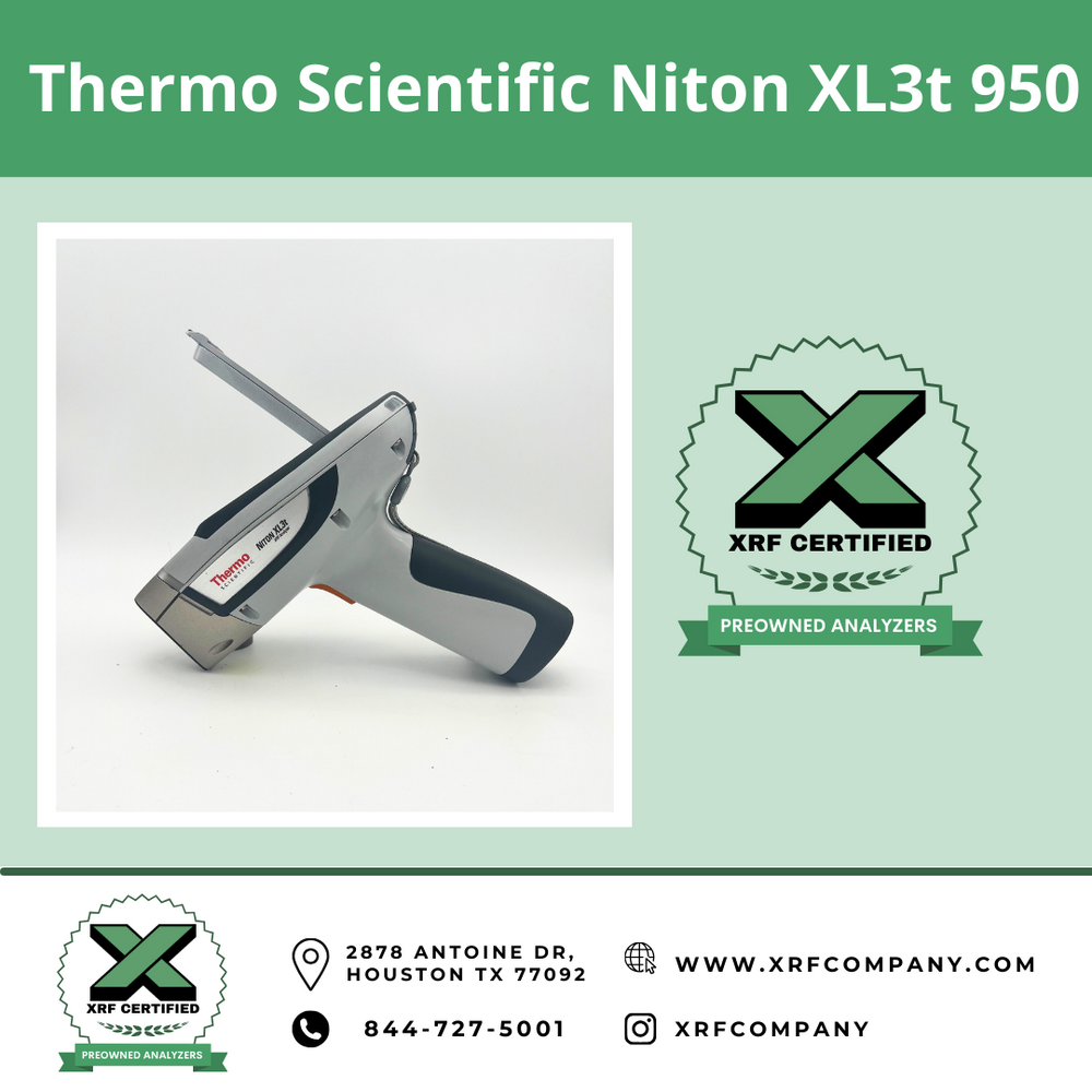 Certified Pre-Owned- Thermo Scientific Niton XL3t XRF 950 XRF Analyzer for Geochemistry Mining Soil REE Rare Earth Elements (SKU #858)