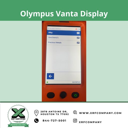 Lease to Own XRF Company NEW Olympus Vanta Element Handheld XRF Analyzer For Standard & Aluminum Alloys with More than 300 Alloy Grade Library + Car Catalyst + Precious Metals Analysis + Scrap Gold & Silver Jewelry + Mining and Geochem (SKU #615)