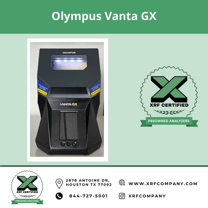 Olympus Vanta GX Desktop XRF Analyzer for Gold & Silver + Precious Metals (SKU #622)