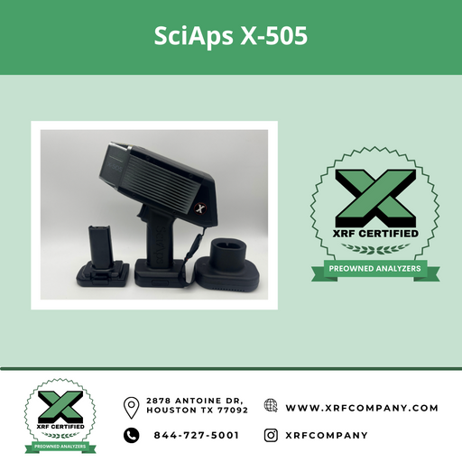 Lease to Own XRF Company SciAps Handheld XRF Analyzer for Metal Fabrication + Scrap Metal + PMI inspection & Testing (SKU #205)