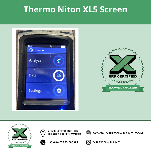 Thermo Scientific Niton XL5 Handheld XRF Analyzer (SKU #821)