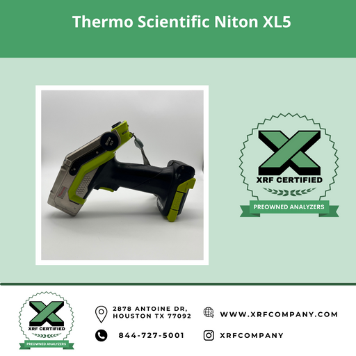 Thermo Scientific Niton XL5 Handheld XRF Analyzer (SKU #821)