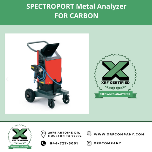XRF Compnay Certified RENTAL Spectroport Mobile XRF Analyzer For Metal Fabrication