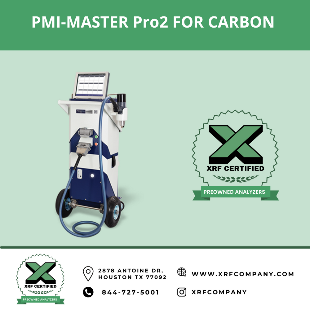 XRF Company Certified Lease to Own PMI Master Pro 2 Spark OES Spectrometer Mobile XRF Analyzer For Forging and Casting