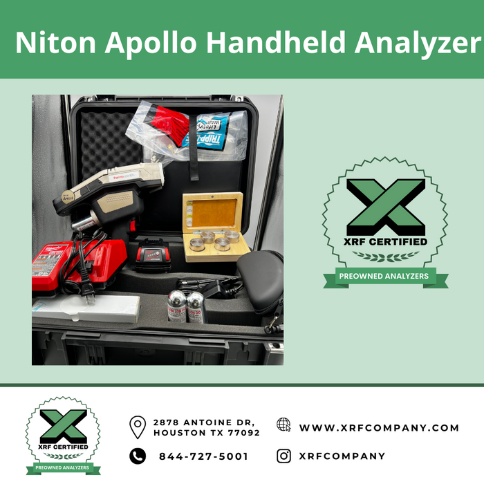 XRF Company Certified Lease to Own Thermo Scientific Niton Apollo Handheld LIBS Analyzer Gun For Forging and Casting