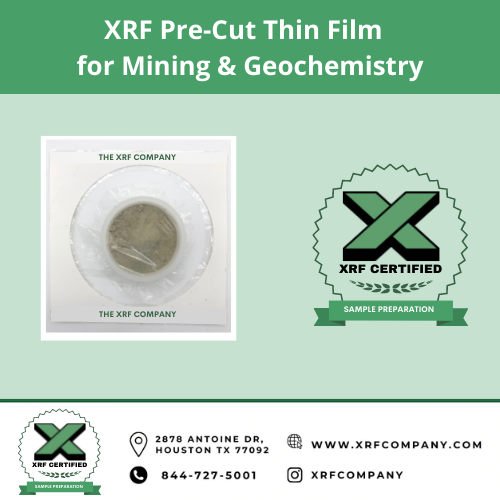 XRF Pre-Cut Film for Mining & Geochemistry