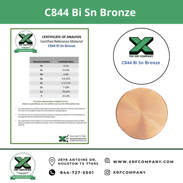 C844 Bi Sn Bronze
