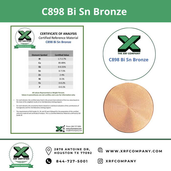 C898 Bi Sn Bronze