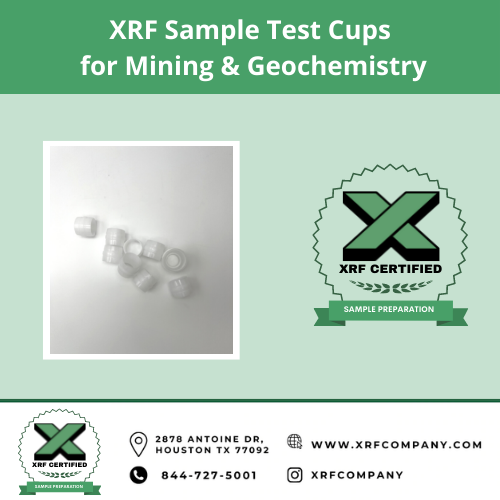 XRF Sample Test Cup for Mining & Geochemistry