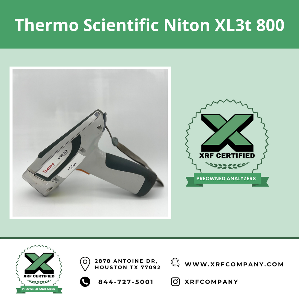 XRF Certified Lease to Own Thermo Niton XL3t 700 Handheld XRF Analyzer Gun For Environmental/Soil