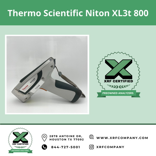 XRF Company Certified Lease to Own Thermo Niton XL3t 500 Handheld XRF Analyzer Gun For Geochemistry