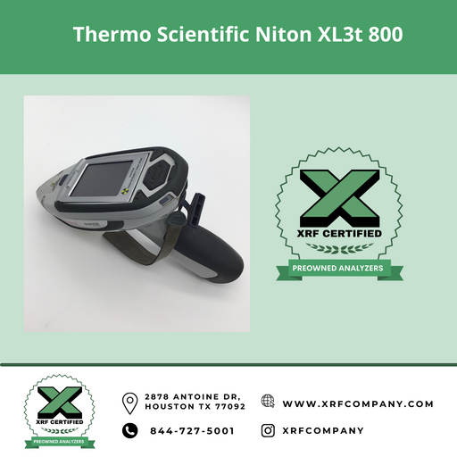 Soil and Environmental HandHeld XRF RENTAL Analyzer - Niton XL3T 970