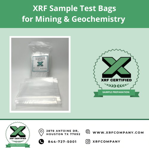 XRF Sample Test Bags for Mining & Geochemistry