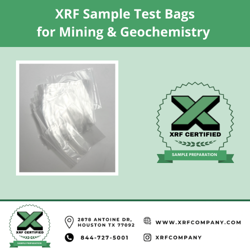 XRF Sample Test Bags for Mining & Geochemistry