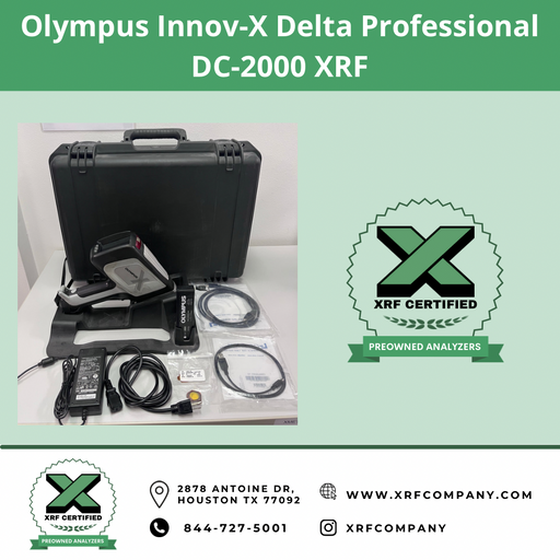 XRF Company Certified Lease to Own Olympus Innov-X DC 2000 Handheld XRF Analyzer Gun For Metal Inspection