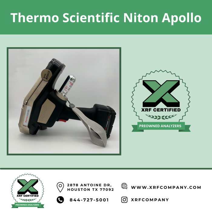 XRF Company Certified Lease to Own Thermo Scientific Niton Apollo Handheld LIBS Analyzer Gun For LIBS/LASER