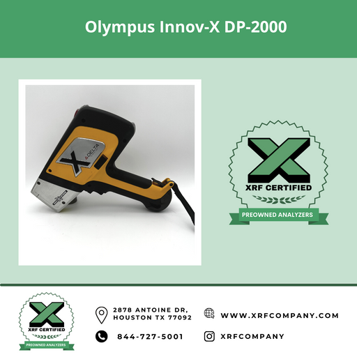 XRF Company Certified Lease to Own Olympus Innov-X DPO 6000 Handheld XRF Analyzer Gun For Precious Metal