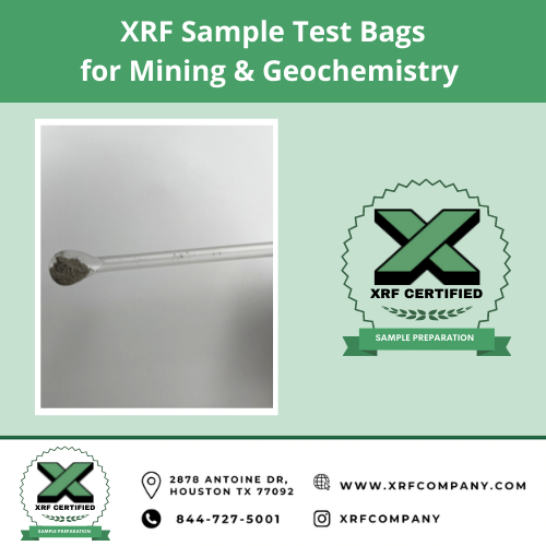 XRF Sample Distribution Spatula for Mining and Geochemistry