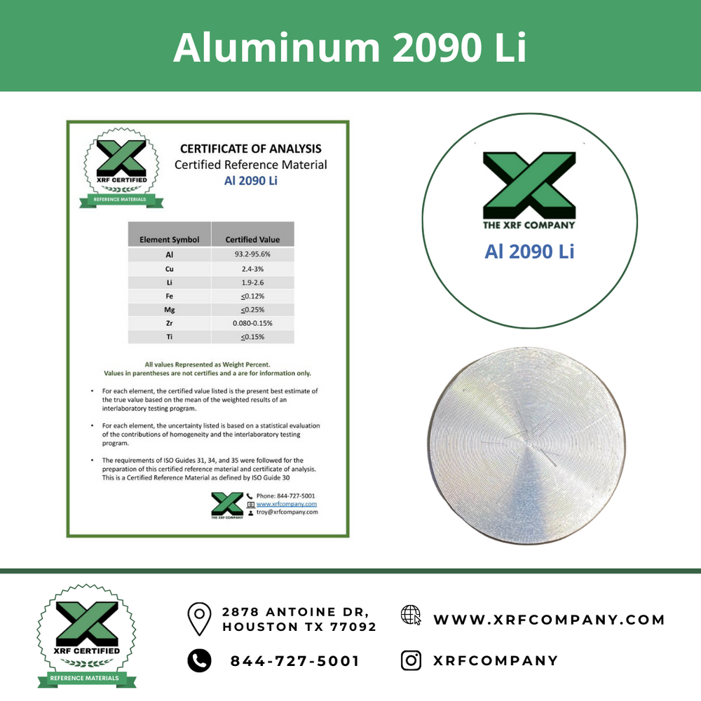 Aluminum 2090 Li