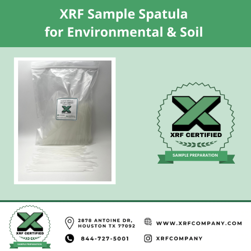 XRF Sample Distribution Spatula for Environmental and Soil