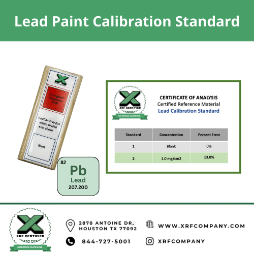 Pb Lead Paint Reference Material