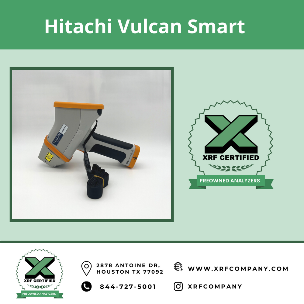 XRF Certified RENTAL Hitachi Vulcan Smart Handheld LIBS Analyzer Gun For LIBS/Laser