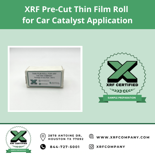 XRF Film Roll for Car Catalyst Application