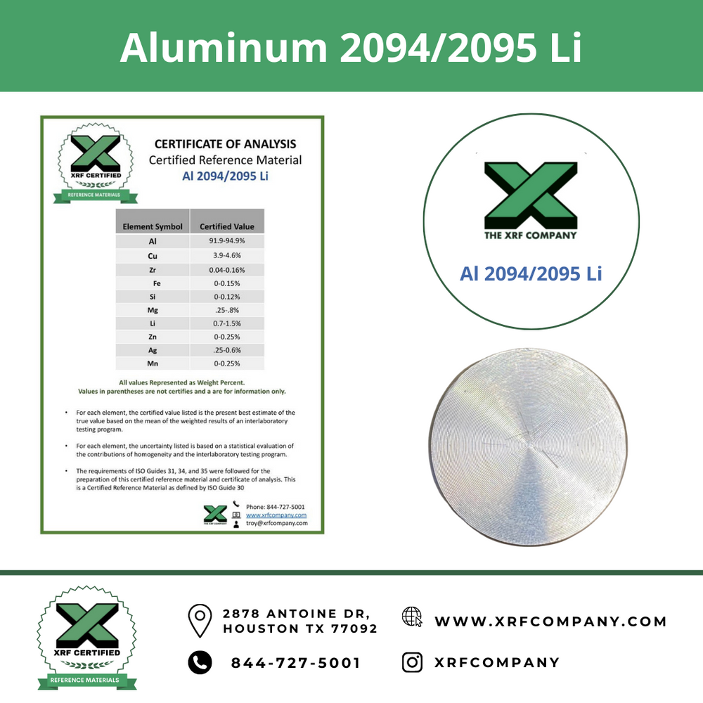 Aluminum 2094/2095 Li
