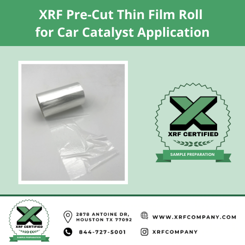 XRF Film Roll for Car Catalyst Application