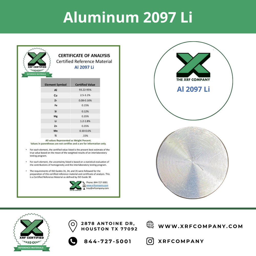 Aluminum 2097 Li