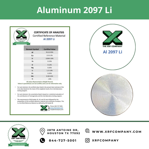 Aluminum 2097 Li
