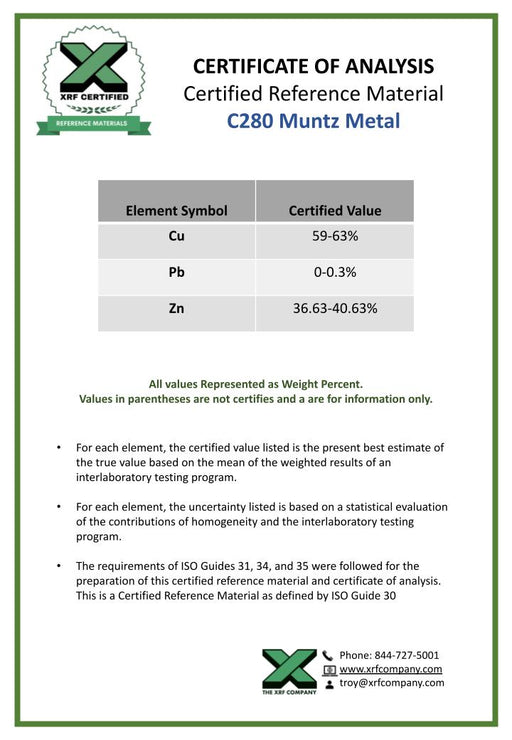 C280 Muntz Metal